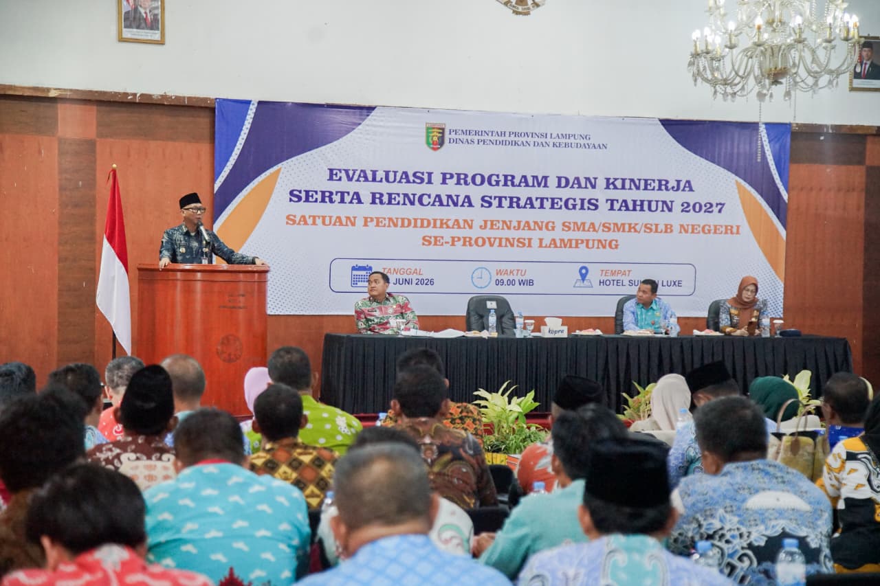Peningkatan SDM Jadi Prioritas, Pemprov Lampung Fokus Perkuat Mutu Sekolah